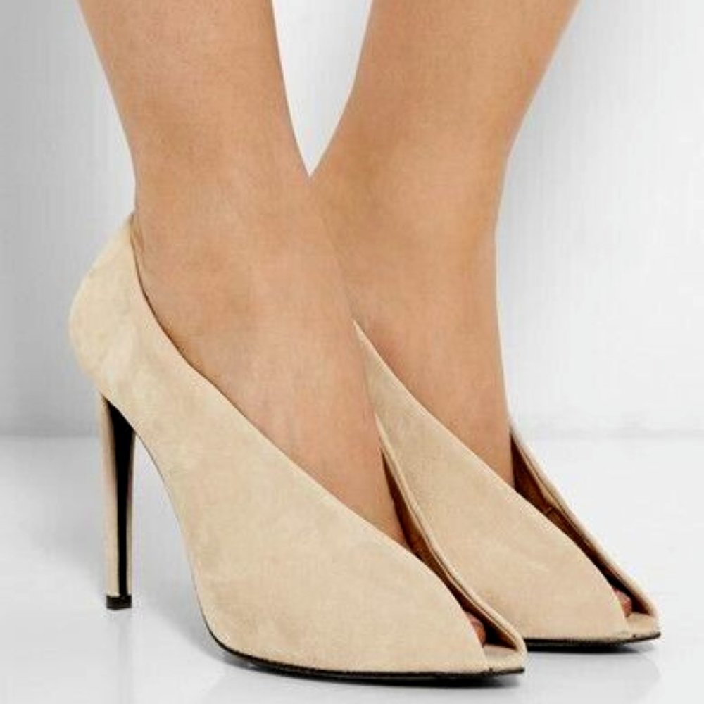 Balenciaga Open Toe Heels - Like New